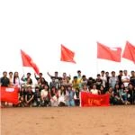 橙树网络苍南柳垄沙滩露营记!
